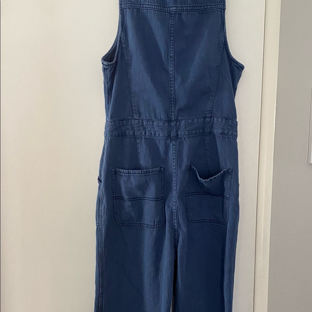 Free People Denim Sleeveless Jumper